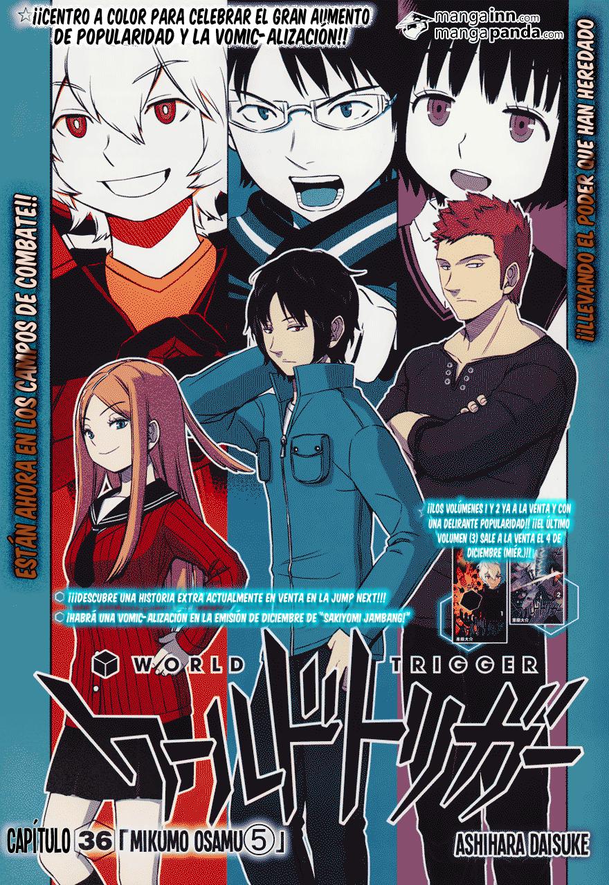 World Trigger Capitulo 36: Mikumo Osamu 5° página 3