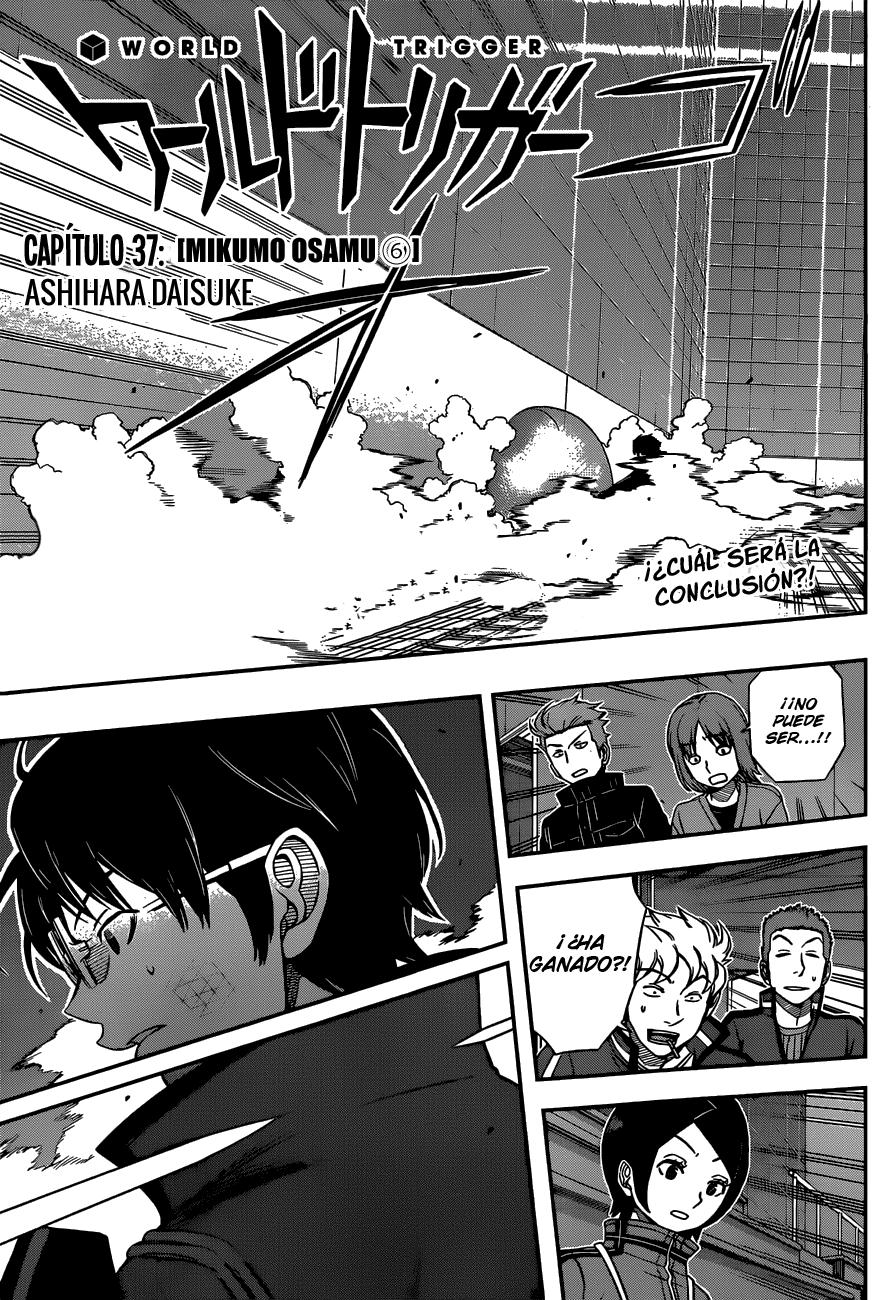 World Trigger Capitulo 37: Mikumo Osamu 6° página 4