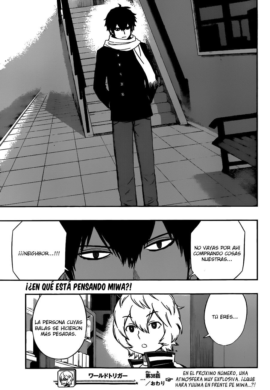 World Trigger Capitulo 38: Kuga Yuuma 6° página 21