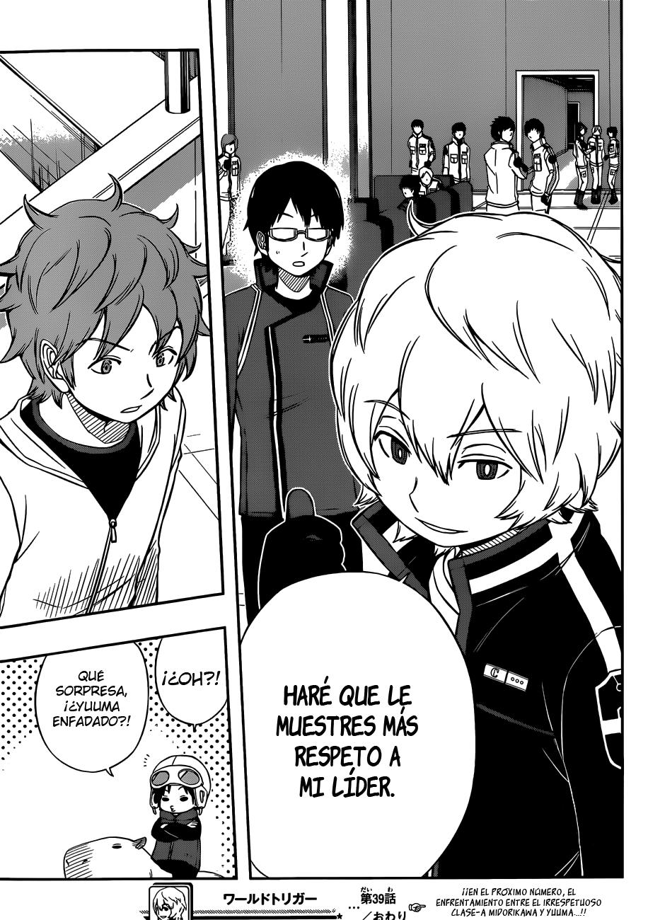 World Trigger Capitulo 39: Kuga Yuuma 7° página 21