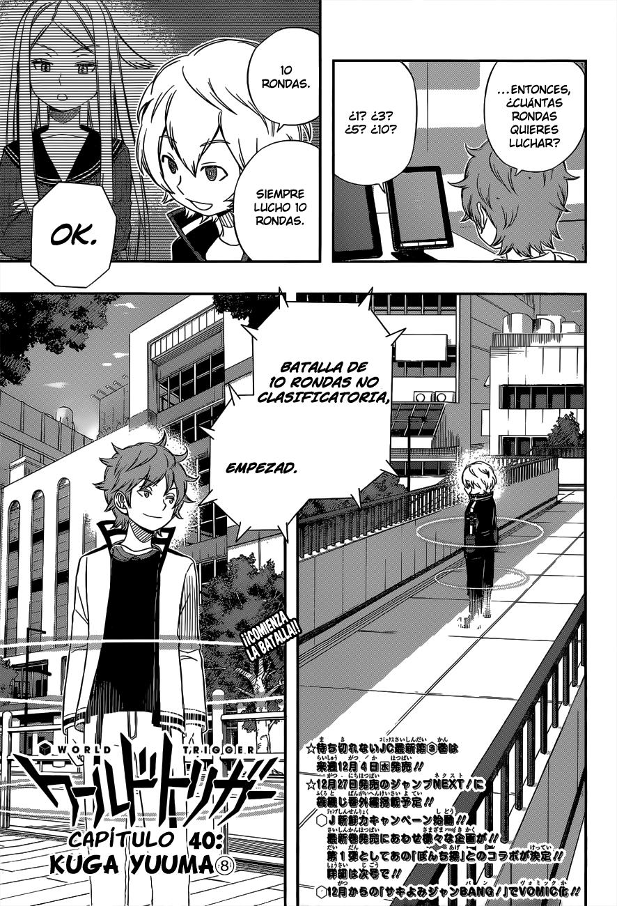 World Trigger Capitulo 40: Kuga Yuuma 8° página 5
