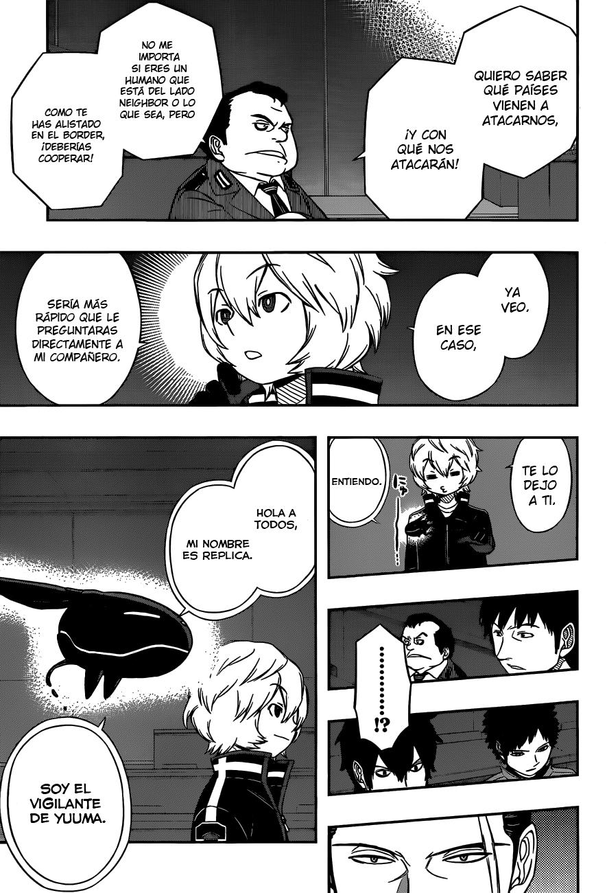 World Trigger Capitulo 41: Replica página 18