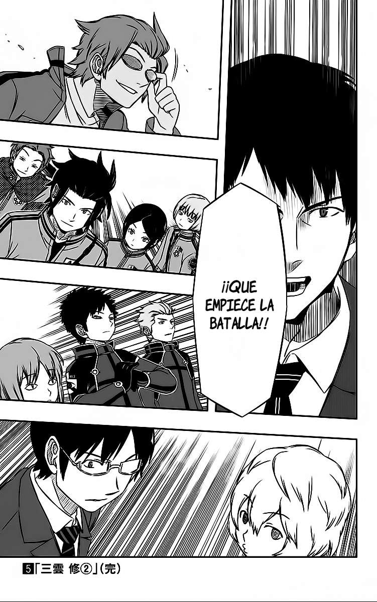 World Trigger Capitulo 43: Jin Yuuichi 7° página 19