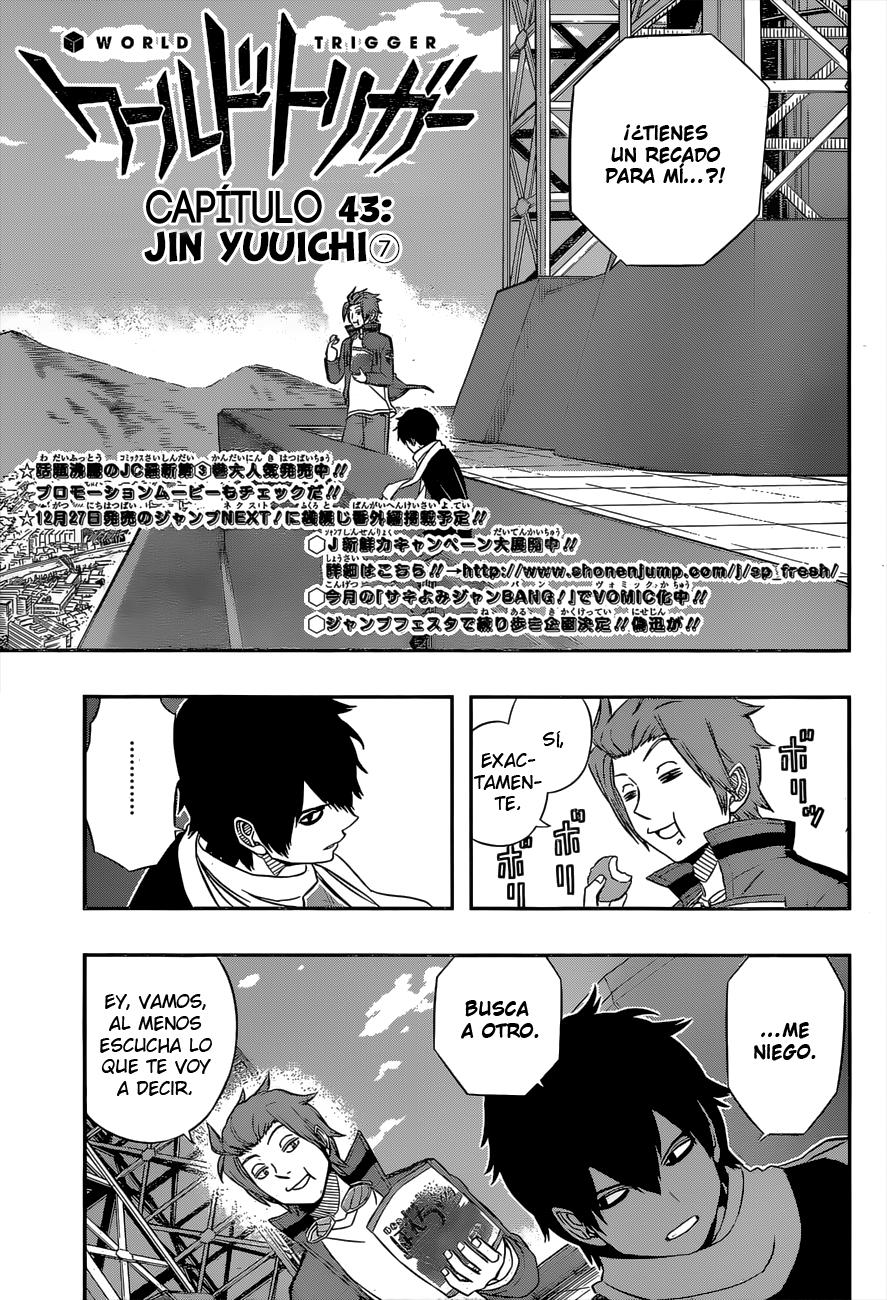 World Trigger Capitulo 43: Jin Yuuichi 7° página 3