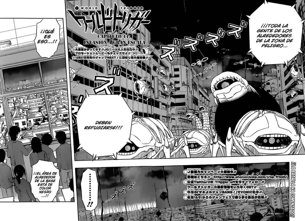 World Trigger Capitulo 44: Invasión a gran escala página 4