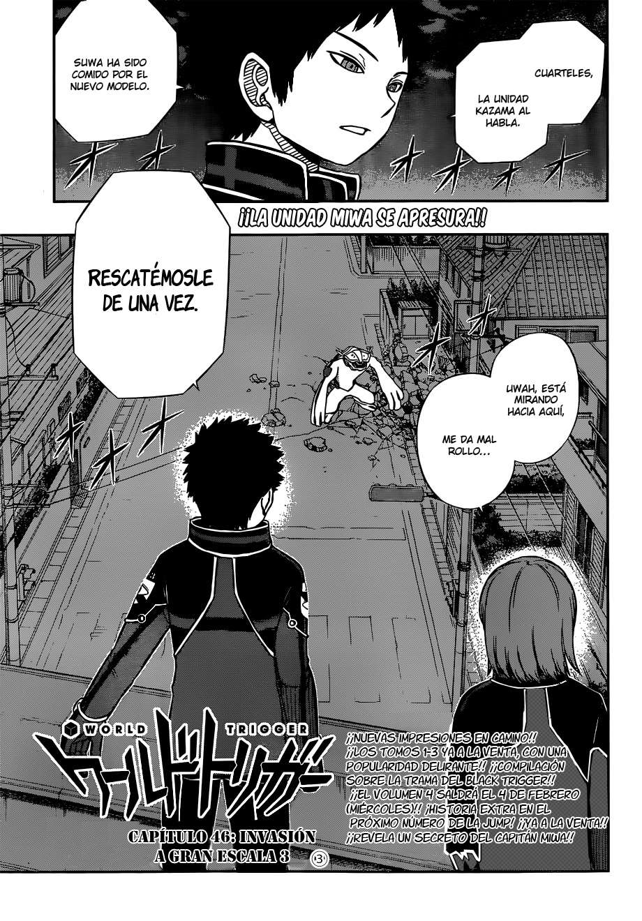 World Trigger Capitulo 46: Invasión a gran escala (3) página 3