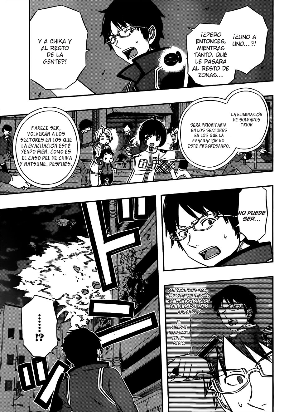 World Trigger Capitulo 47: Invasión a gran escala (4) página 9