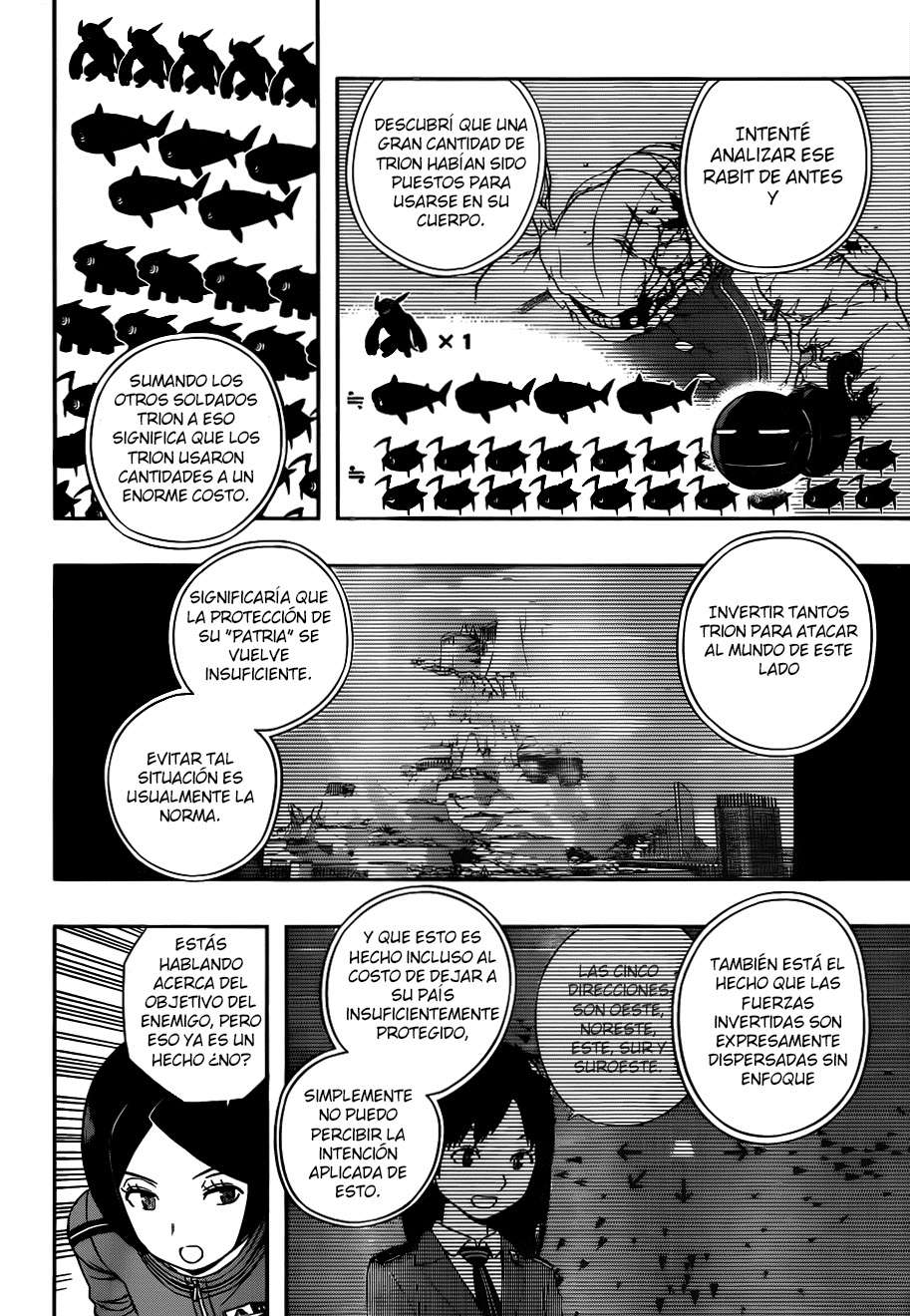 World Trigger Capitulo 49: Invasión a gran escala (6) página 13