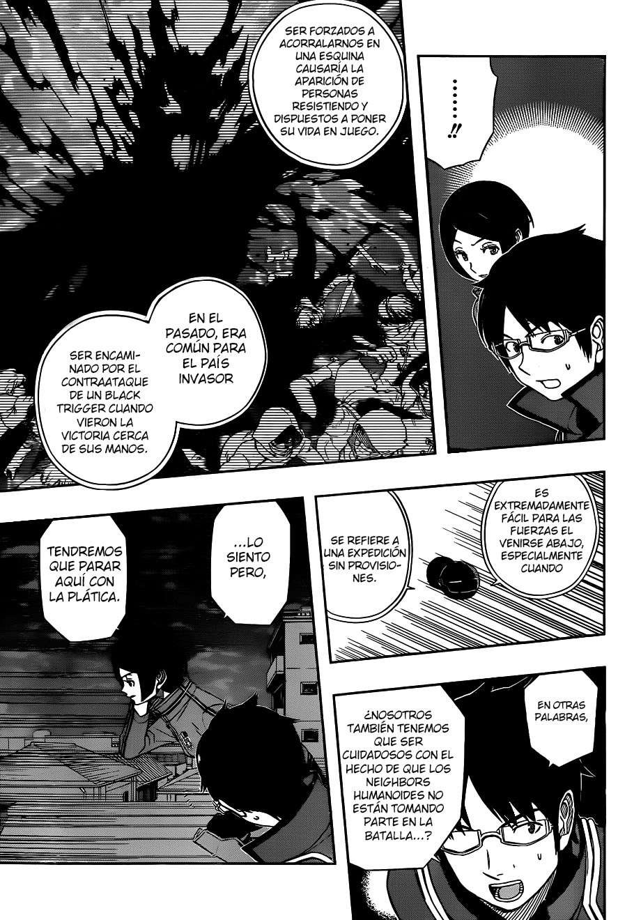 World Trigger Capitulo 49: Invasión a gran escala (6) página 16