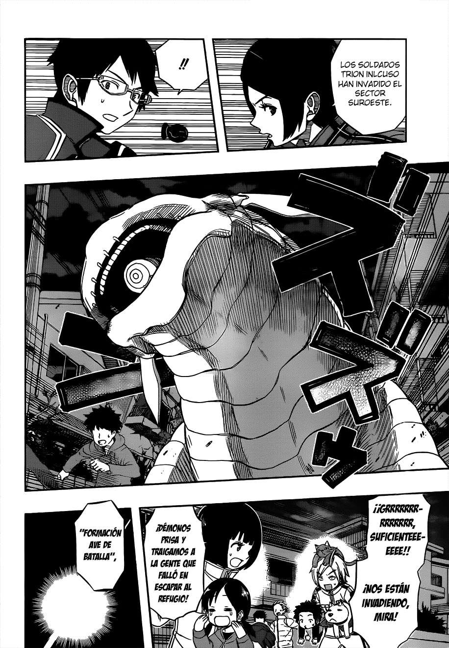World Trigger Capitulo 49: Invasión a gran escala (6) página 17