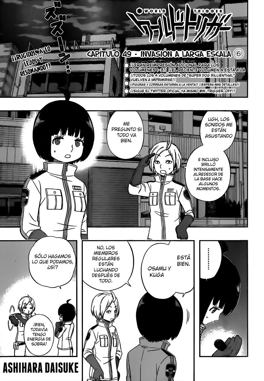 World Trigger Capitulo 49: Invasión a gran escala (6) página 3
