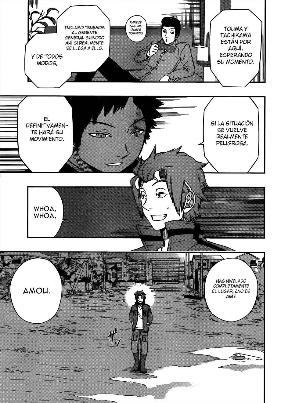 World Trigger Capitulo 49: Invasión a gran escala (6) página 9