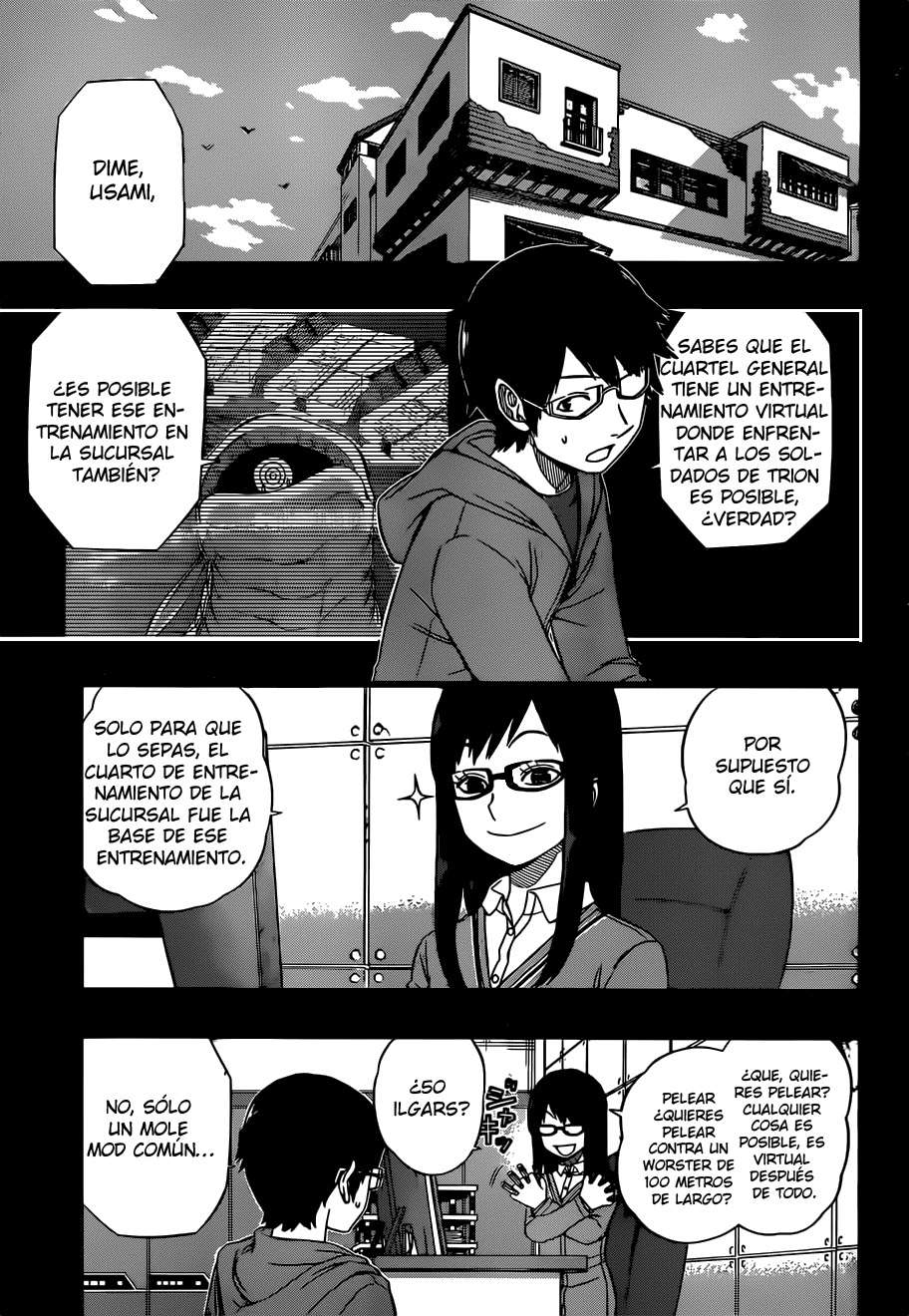 World Trigger Capitulo 50: Mikumo Osamu 7° página 11
