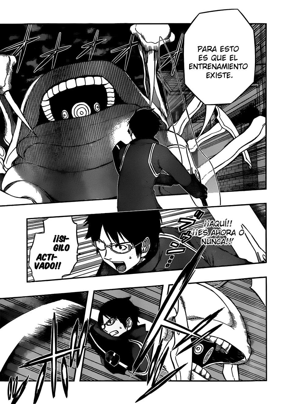 World Trigger Capitulo 50: Mikumo Osamu 7° página 17