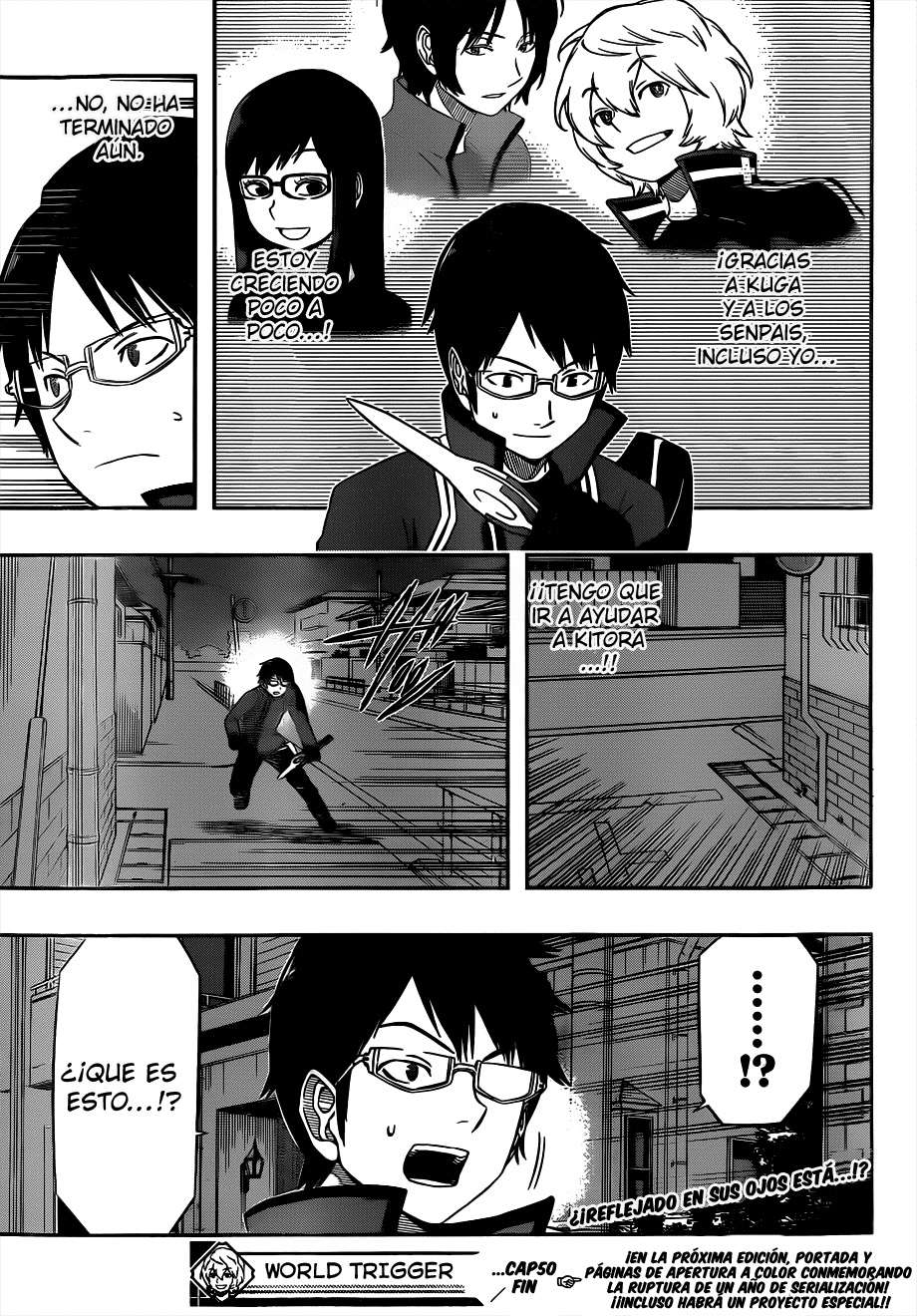 World Trigger Capitulo 50: Mikumo Osamu 7° página 20