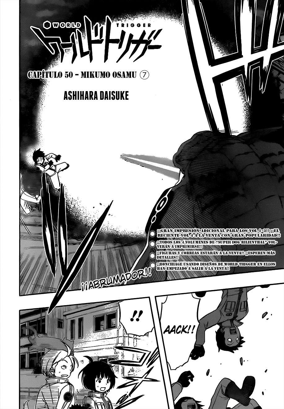 World Trigger Capitulo 50: Mikumo Osamu 7° página 4