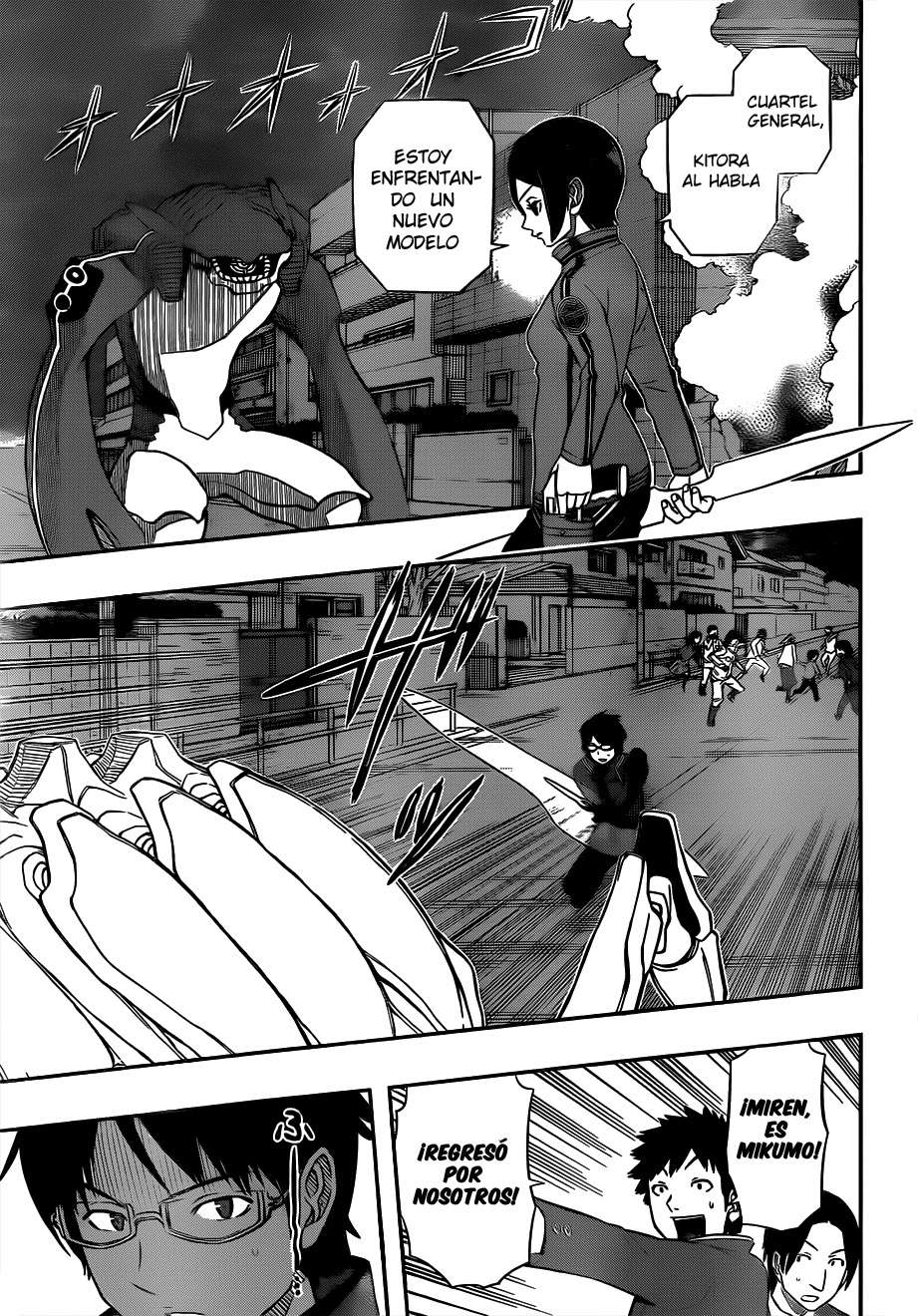 World Trigger Capitulo 50: Mikumo Osamu 7° página 9