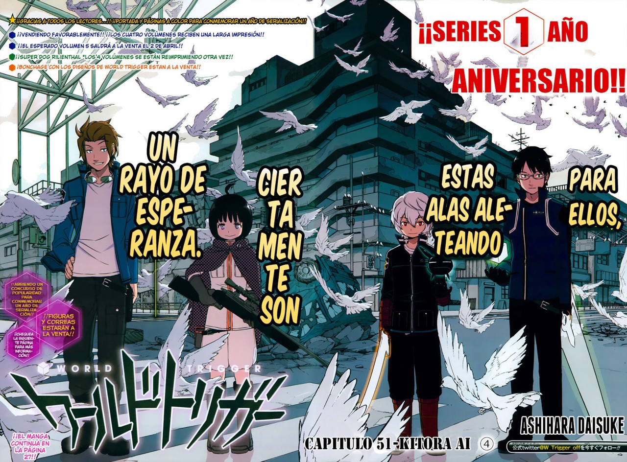 World Trigger Capitulo 51: Kitora Ai 4° página 4