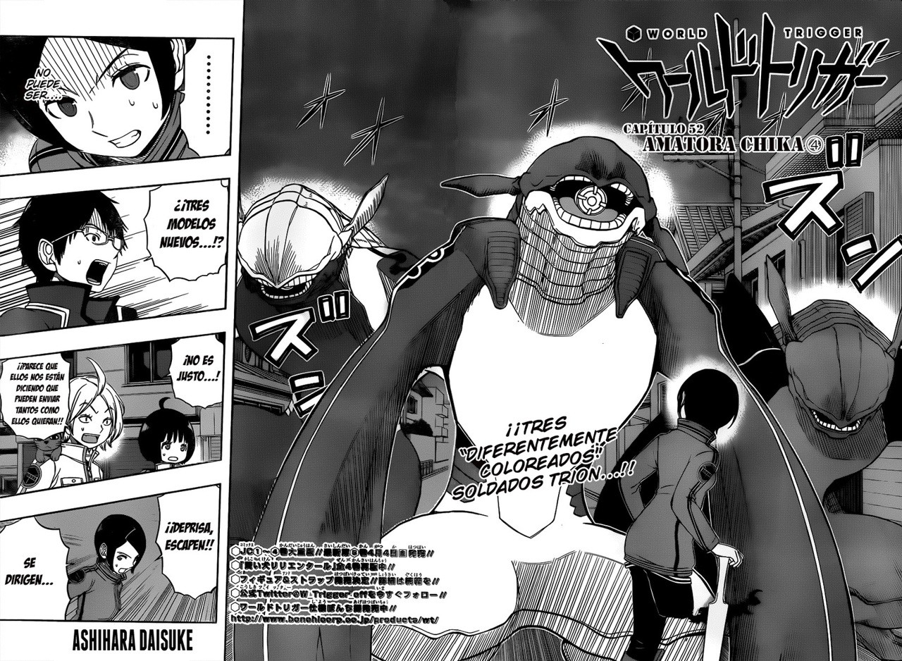 World Trigger Capitulo 52: Amatori Chika 4° página 4