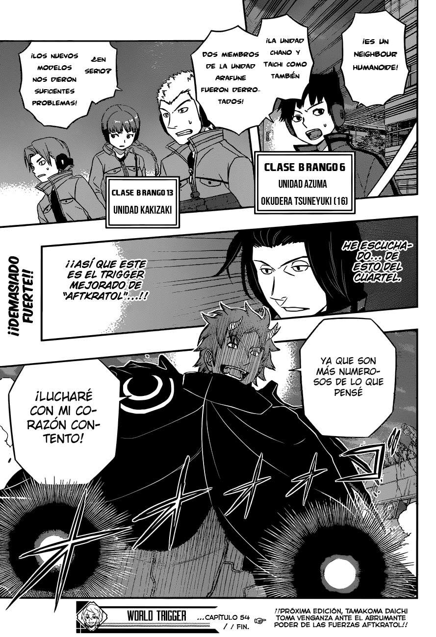 World Trigger Capitulo 54: Aftokrator página 20