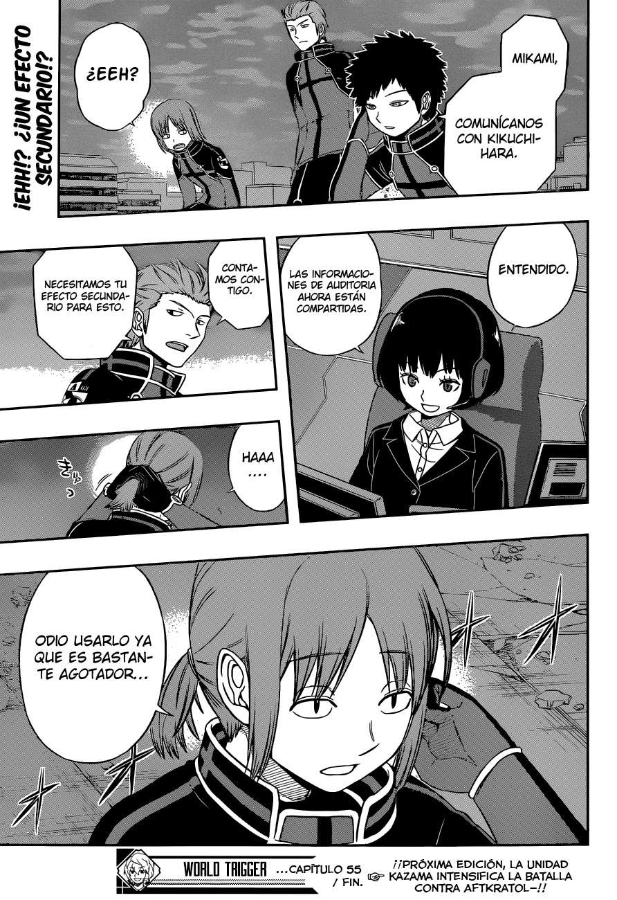 World Trigger Capitulo 55: Tamakoma First (2) página 21