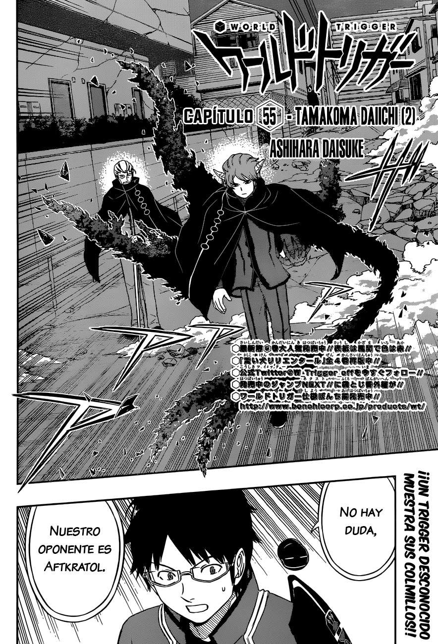 World Trigger Capitulo 55: Tamakoma First (2) página 4