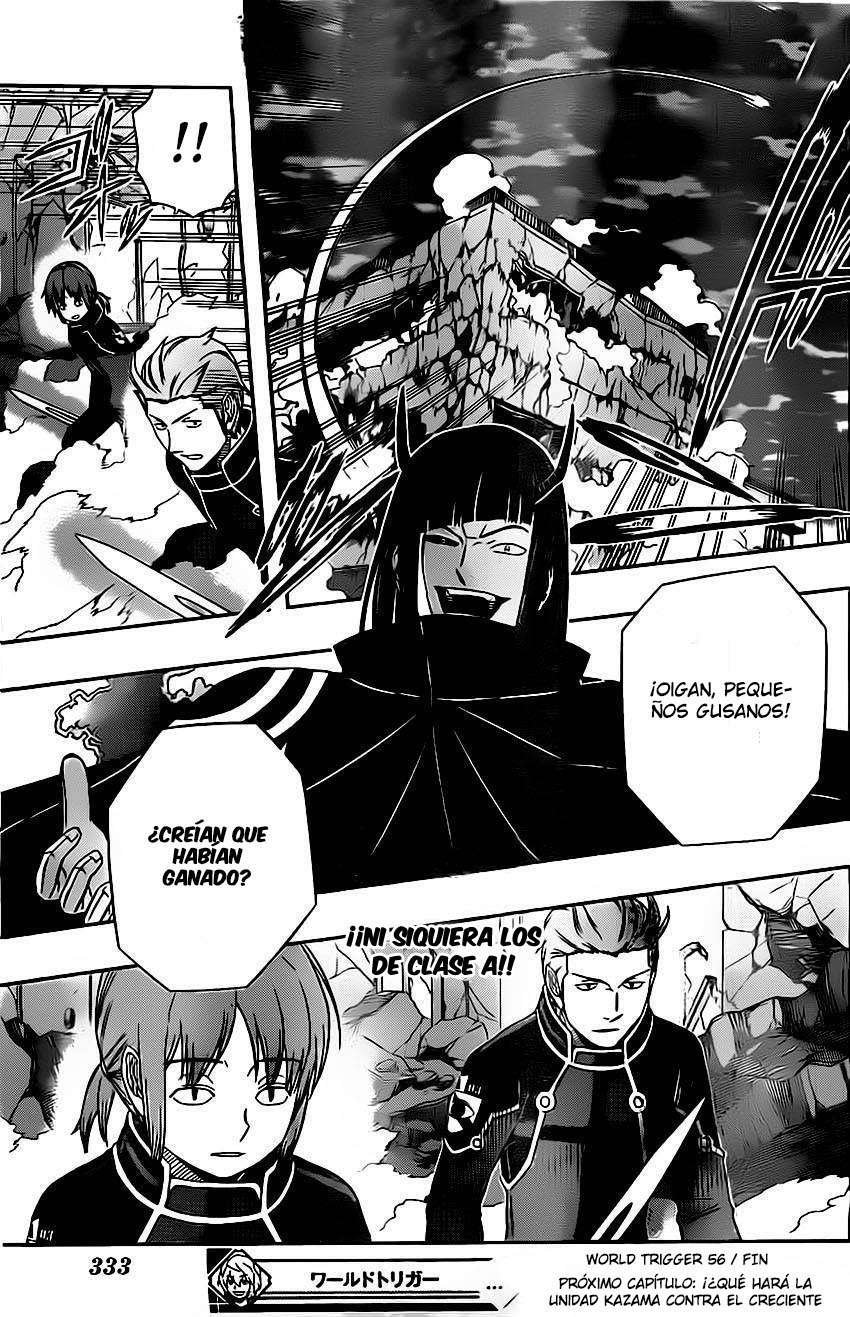 World Trigger Capitulo 56: Escuadrón Kazama página 21