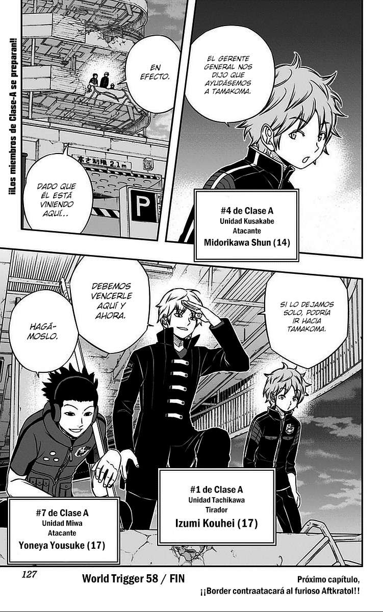 World Trigger Capitulo 58: Invasión a gran escala 8 página 21