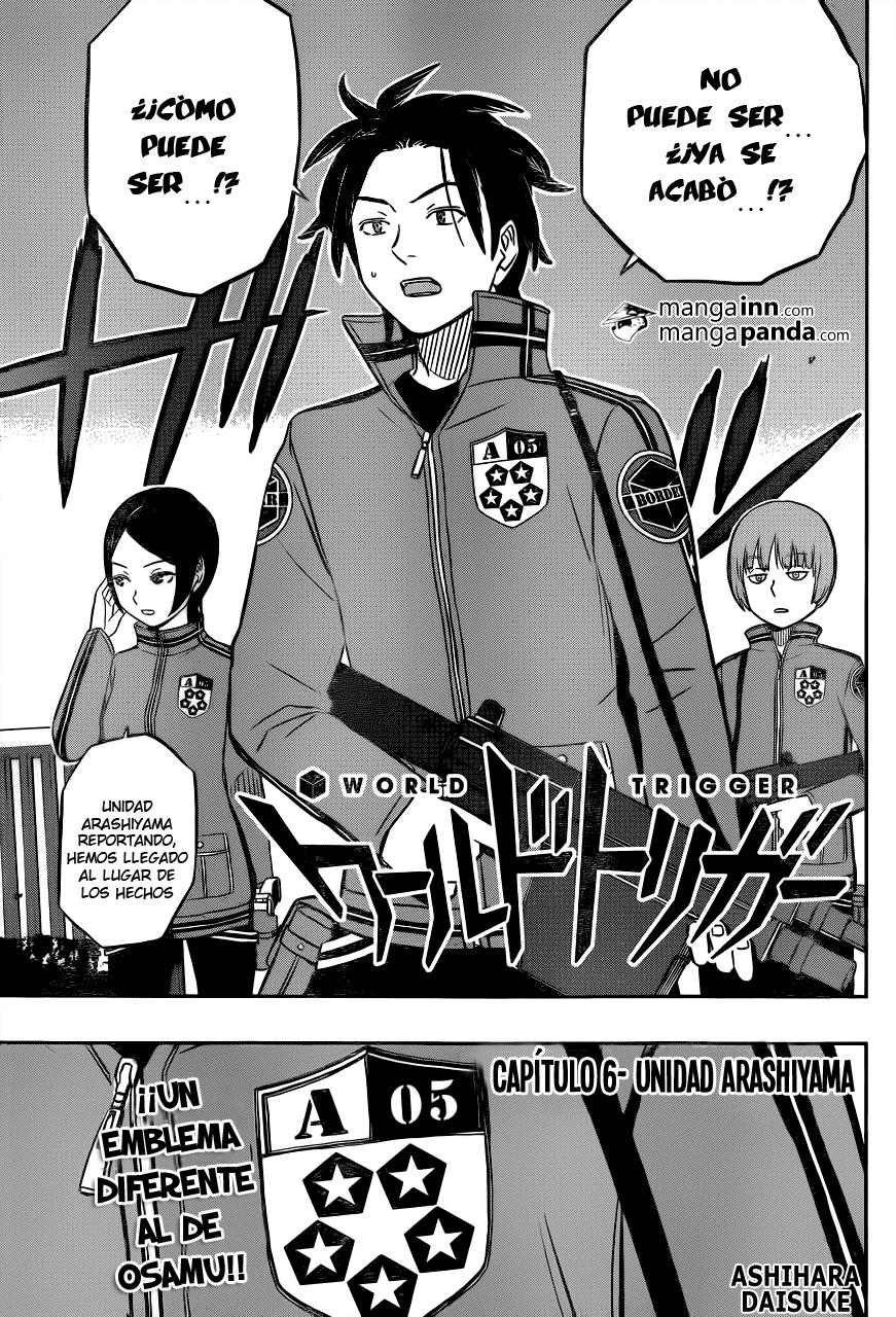 World Trigger Capitulo 6: Unidad Arashiyama página 4