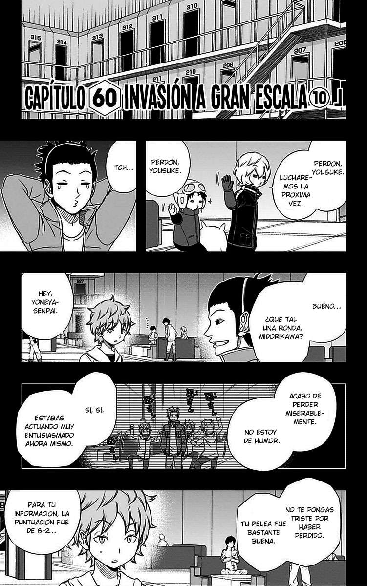 World Trigger Capitulo 60: Invasión a gran escala 10 página 3