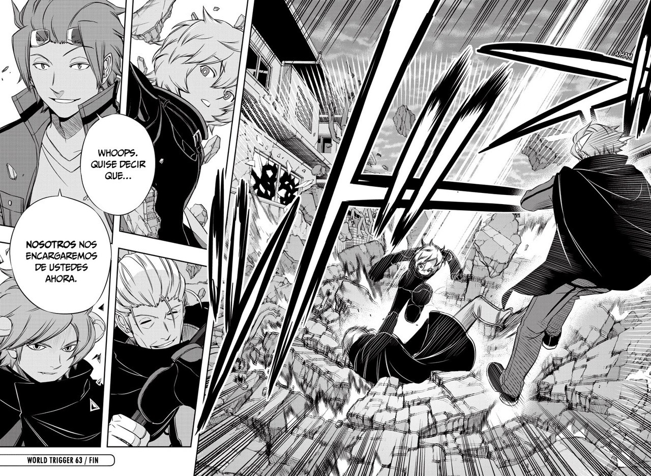 World Trigger Capitulo 63: Invasión a gran escala 12 página 18