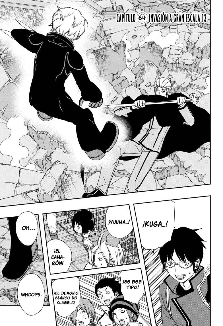 World Trigger Capitulo 64: Invasión a gran escala 13 página 3