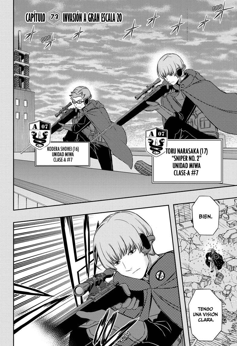 World Trigger Capitulo 73: Invasión a gran escala 20 página 4