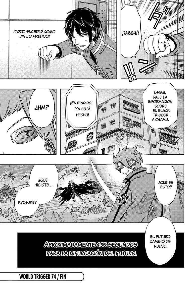 World Trigger Capitulo 74: Kyosuke Karasuma página 21