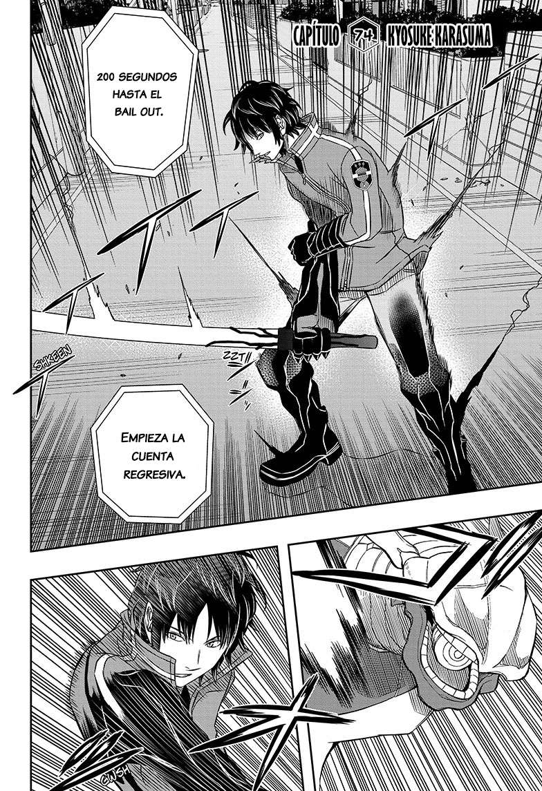 World Trigger Capitulo 74: Kyosuke Karasuma página 4