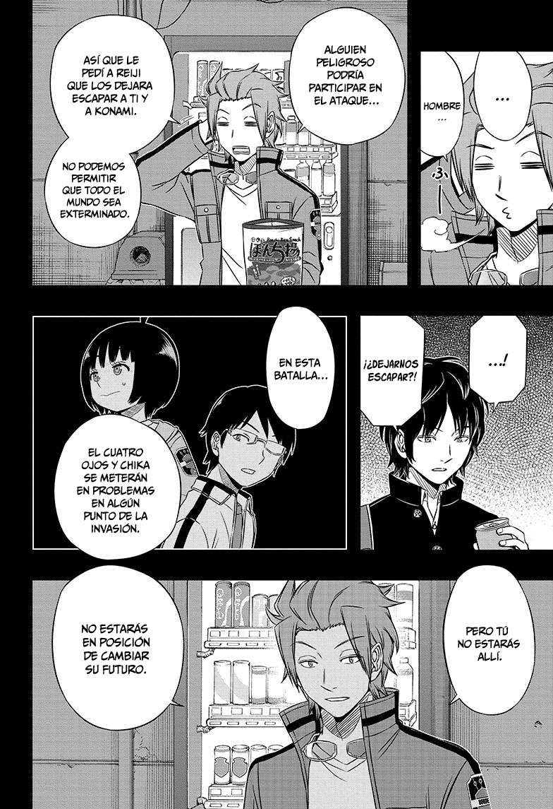 World Trigger Capitulo 74: Kyosuke Karasuma página 8