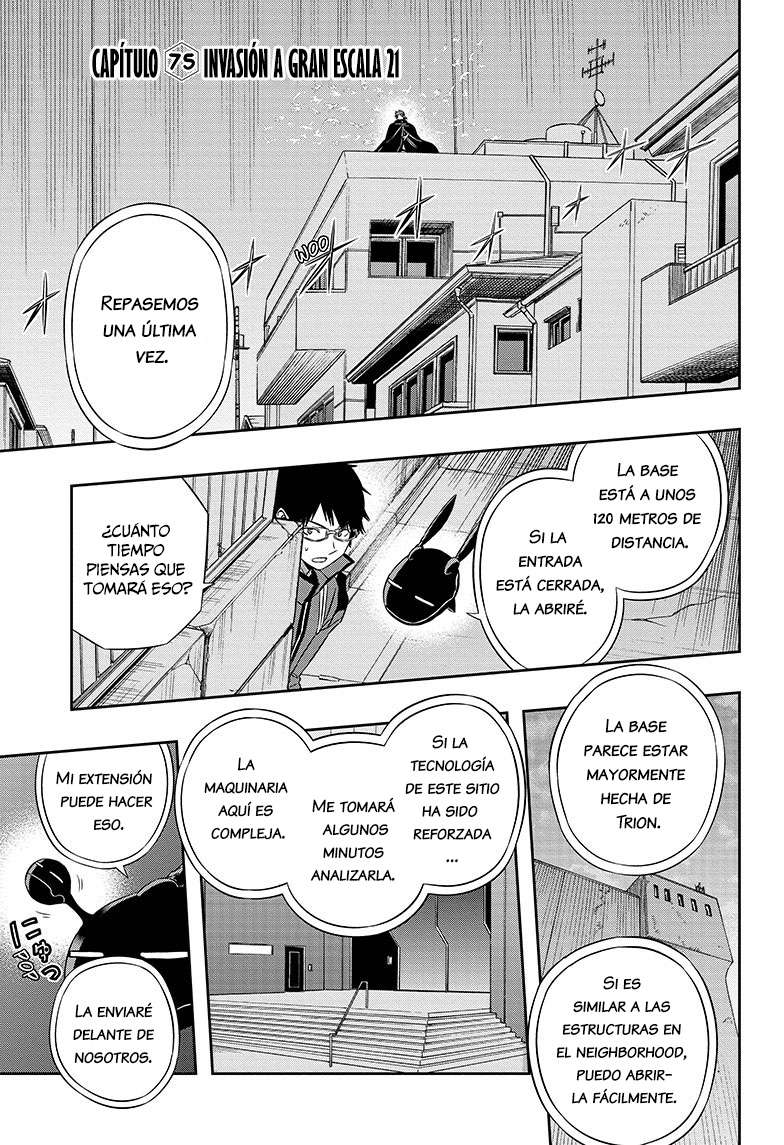 World Trigger Capitulo 75: Invasión a gran escala 21 página 3
