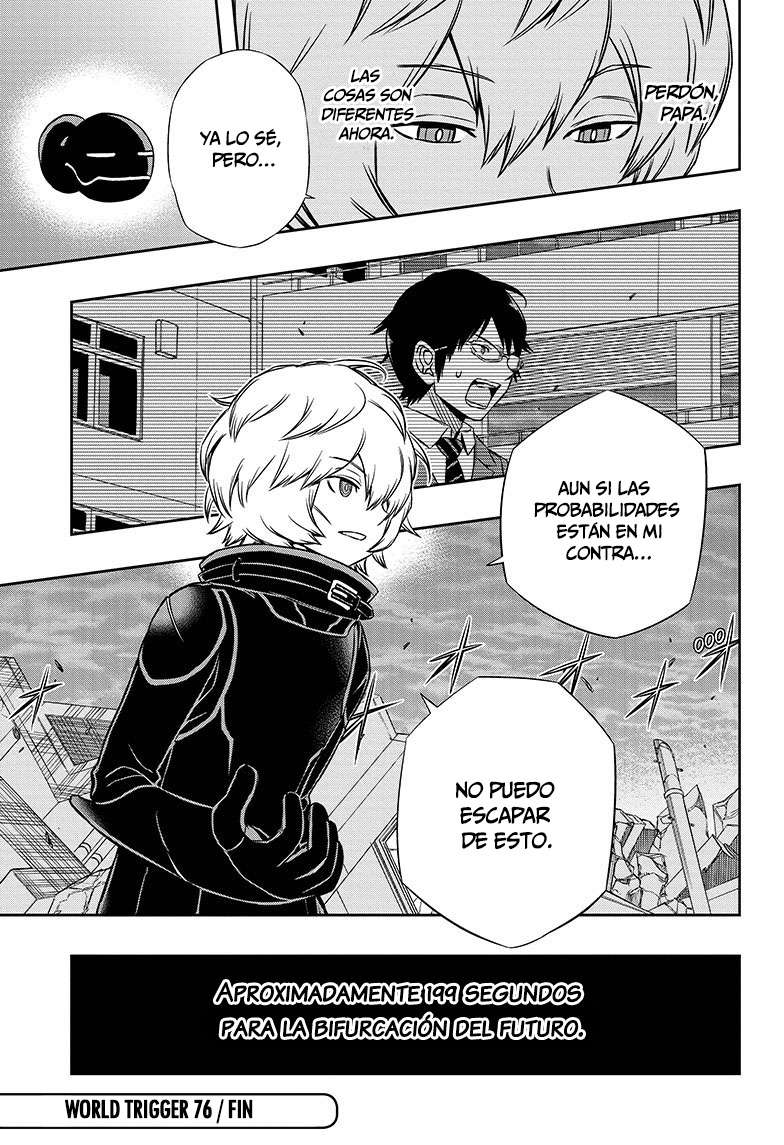 World Trigger Capitulo 76: Shūji Miwa página 22