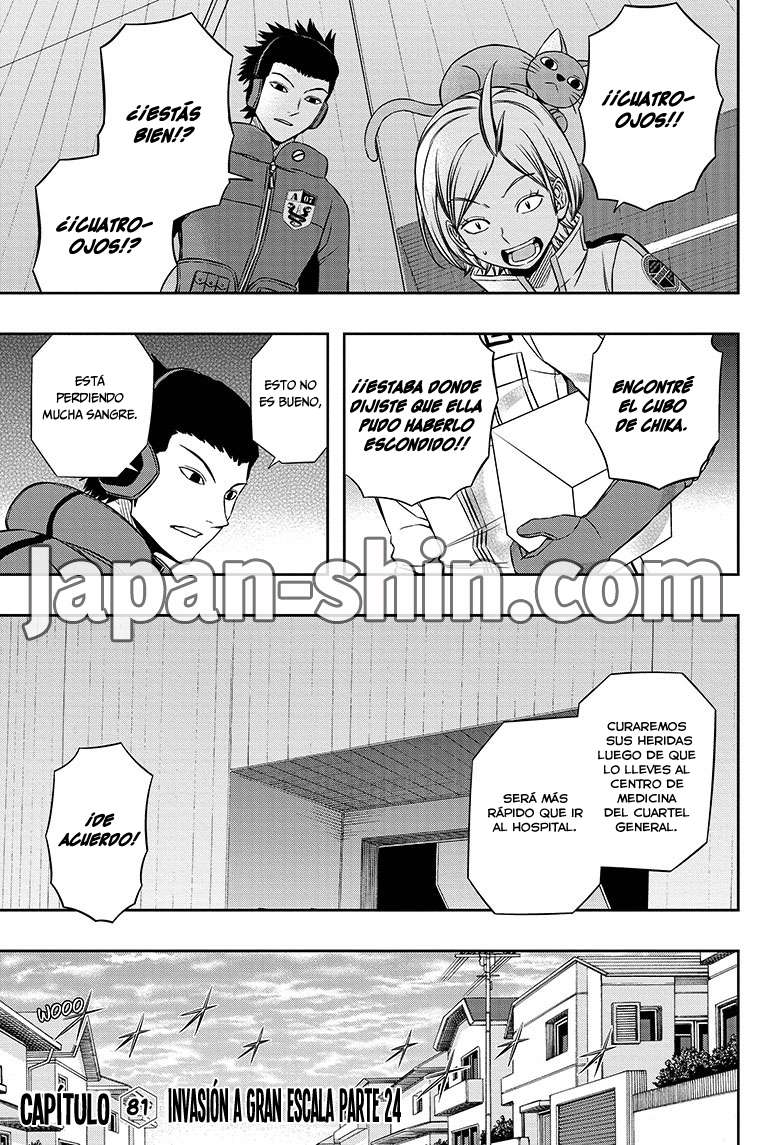 World Trigger Capitulo 81: Invasión a gran escala 24 página 2