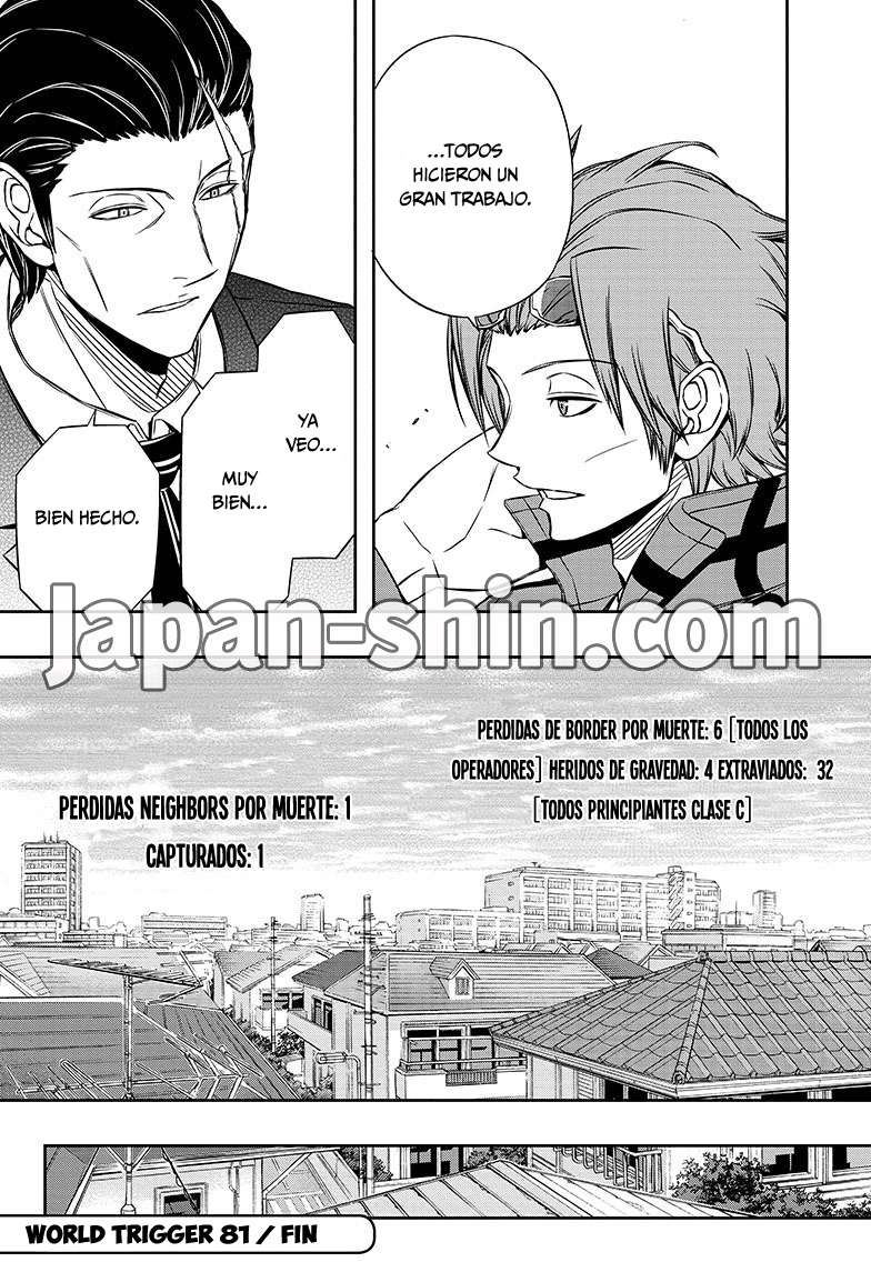World Trigger Capitulo 81: Invasión a gran escala 24 página 20
