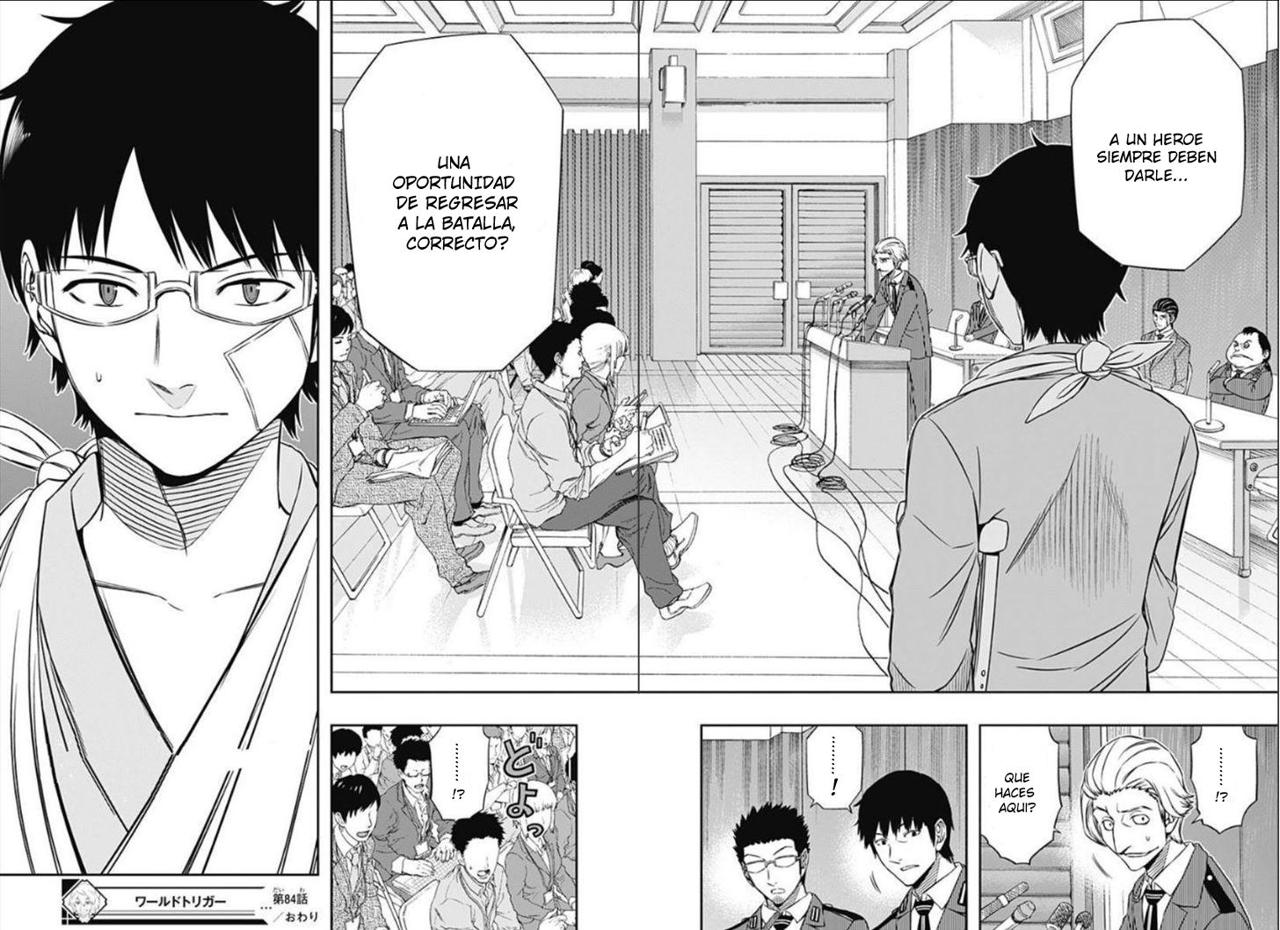 World Trigger Capitulo 84: Osamu Mikumo 10 página 18