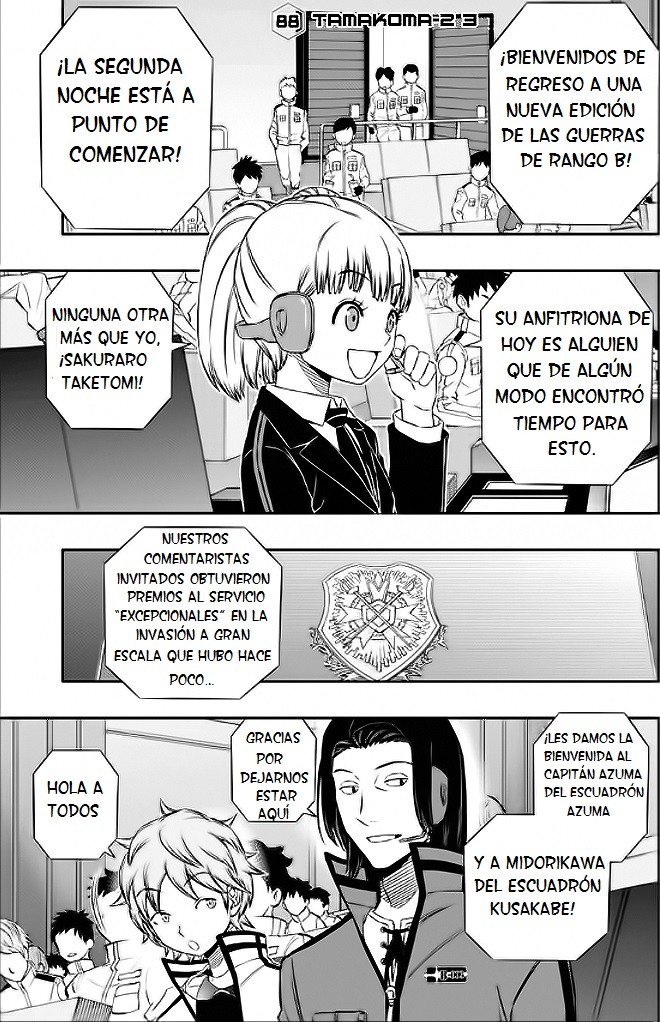 World Trigger Capitulo 88: Tamakoma Second (3) página 2