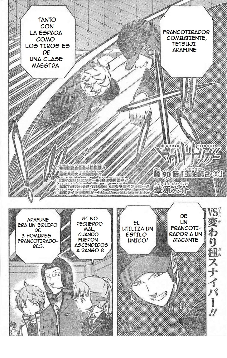 World Trigger Capitulo 90: Tamakoma Second (5) página 4