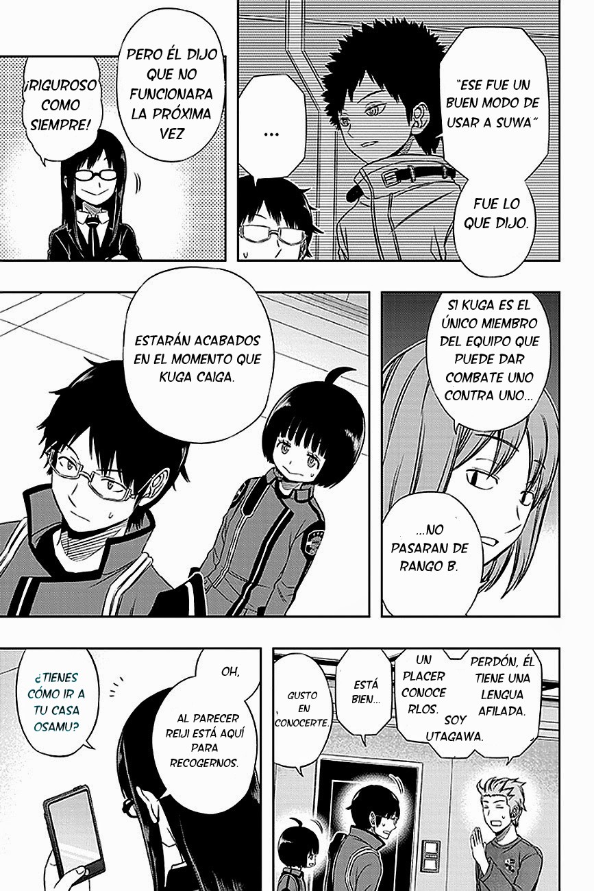 World Trigger Capitulo 92: Shiori Usami página 10