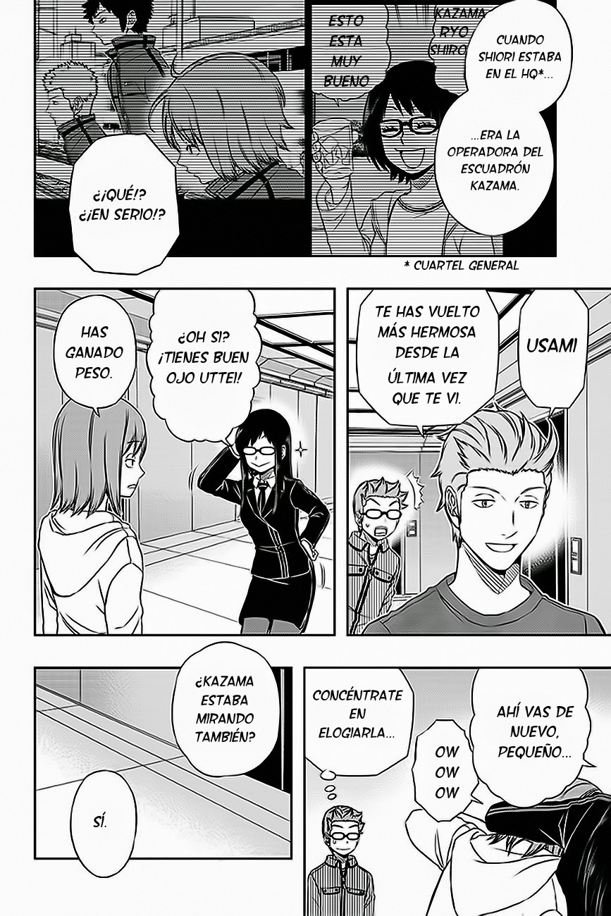 World Trigger Capitulo 92: Shiori Usami página 9
