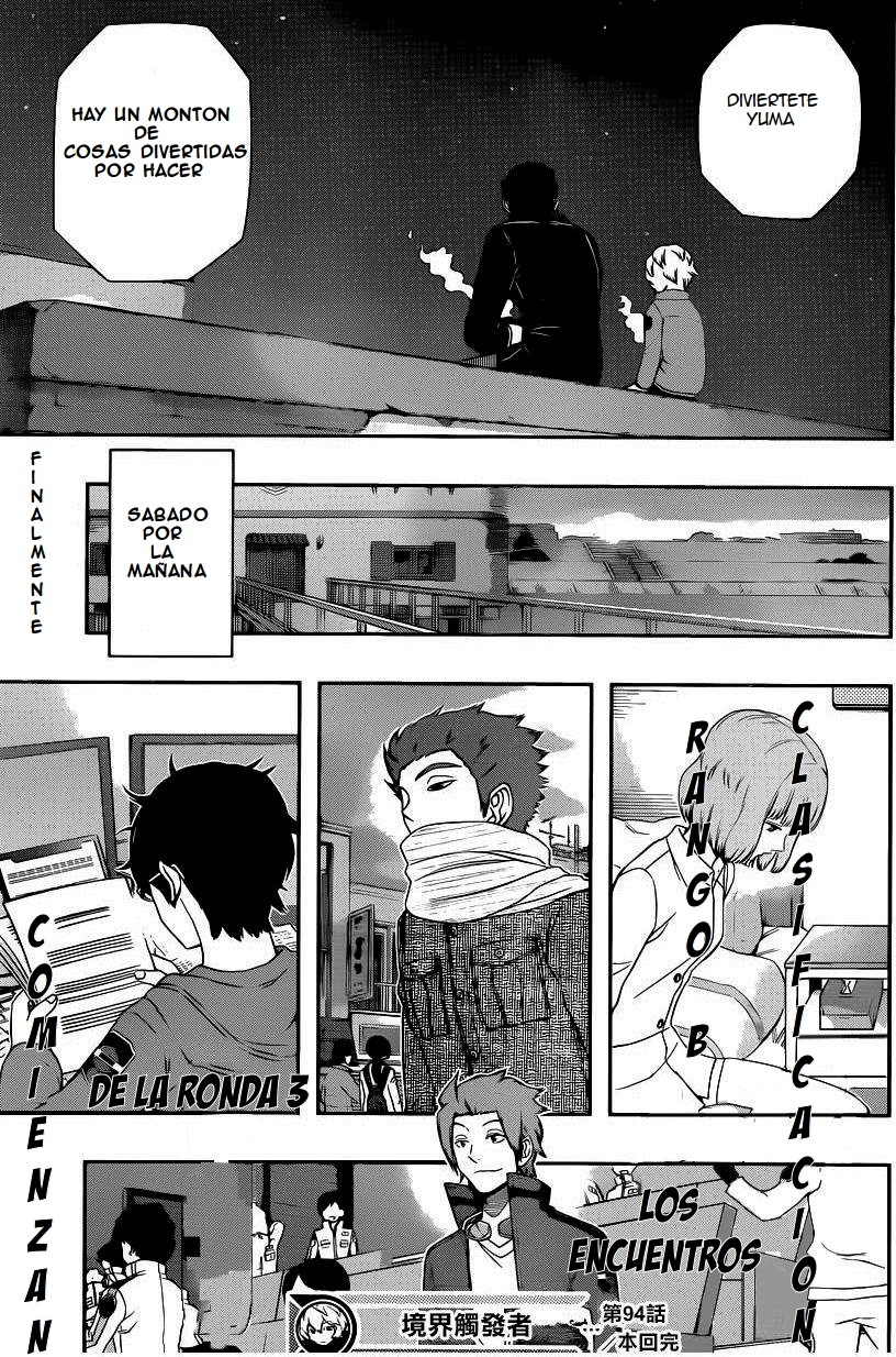 World Trigger Capitulo 94: Yūma Kuga (11) página 20