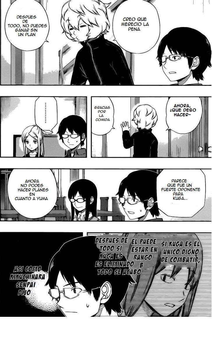 World Trigger Capitulo 94: Yūma Kuga (11) página 5