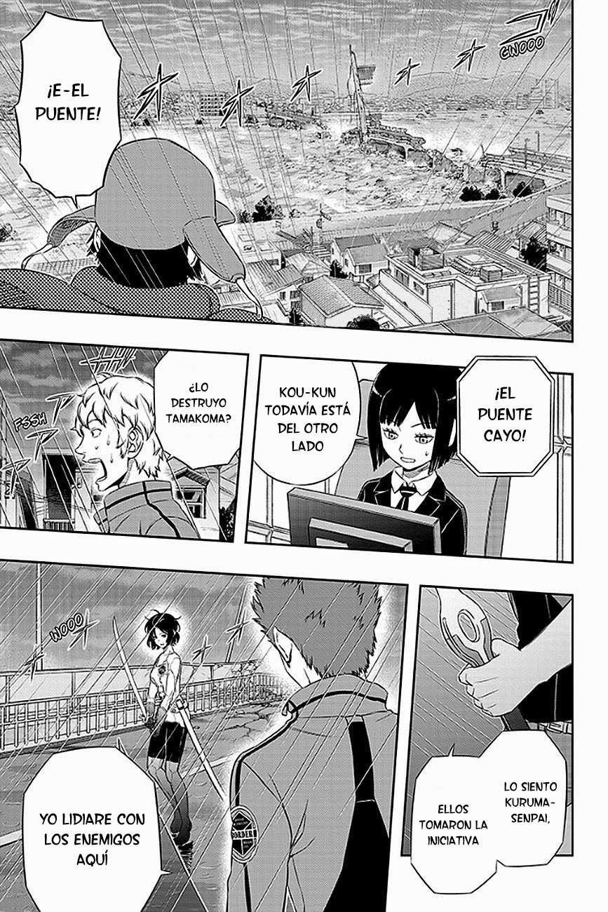 World Trigger Capitulo 97: Escuadrón Nasu (2) página 4