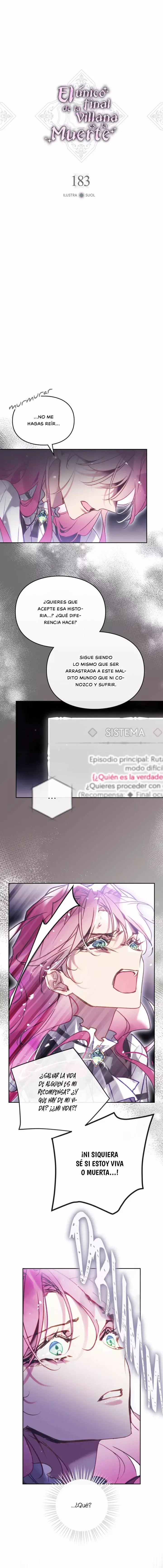 EL ÚNICO FINAL DE LA VILLANA ES LA MUERTE Capitulo 183 página 5