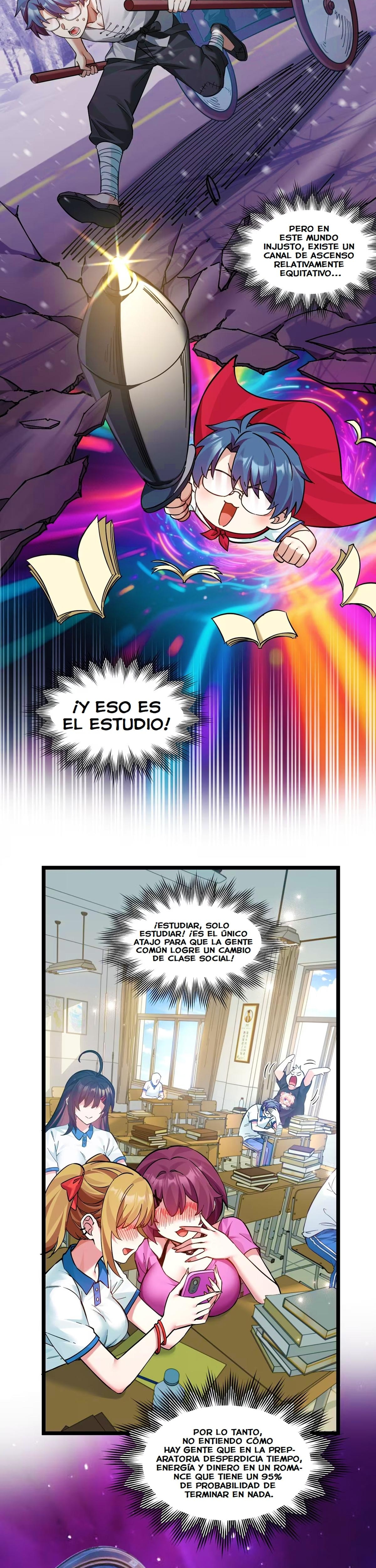 My Academic System Is Making Me Date?! Capitulo 1 página 9